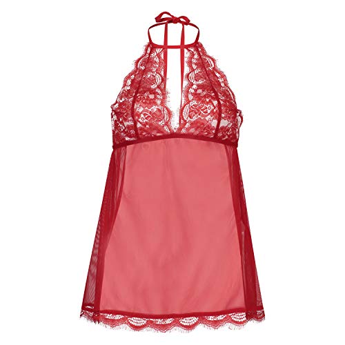 HUNKEMLLER-Damen-Babydoll-Lace