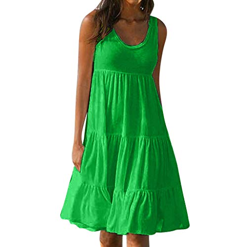 ZottomFrauen-Urlaub-Sommer-Fest-Sleeveless-Partei-Strand-Kleid