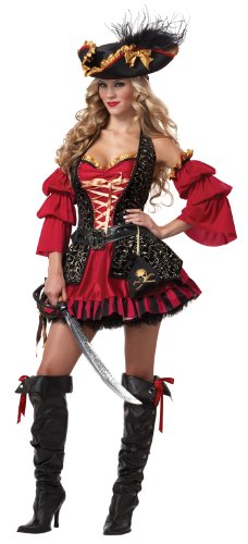 California-Costumes-Damen-Eye-Candy--Spanischer-Pirat